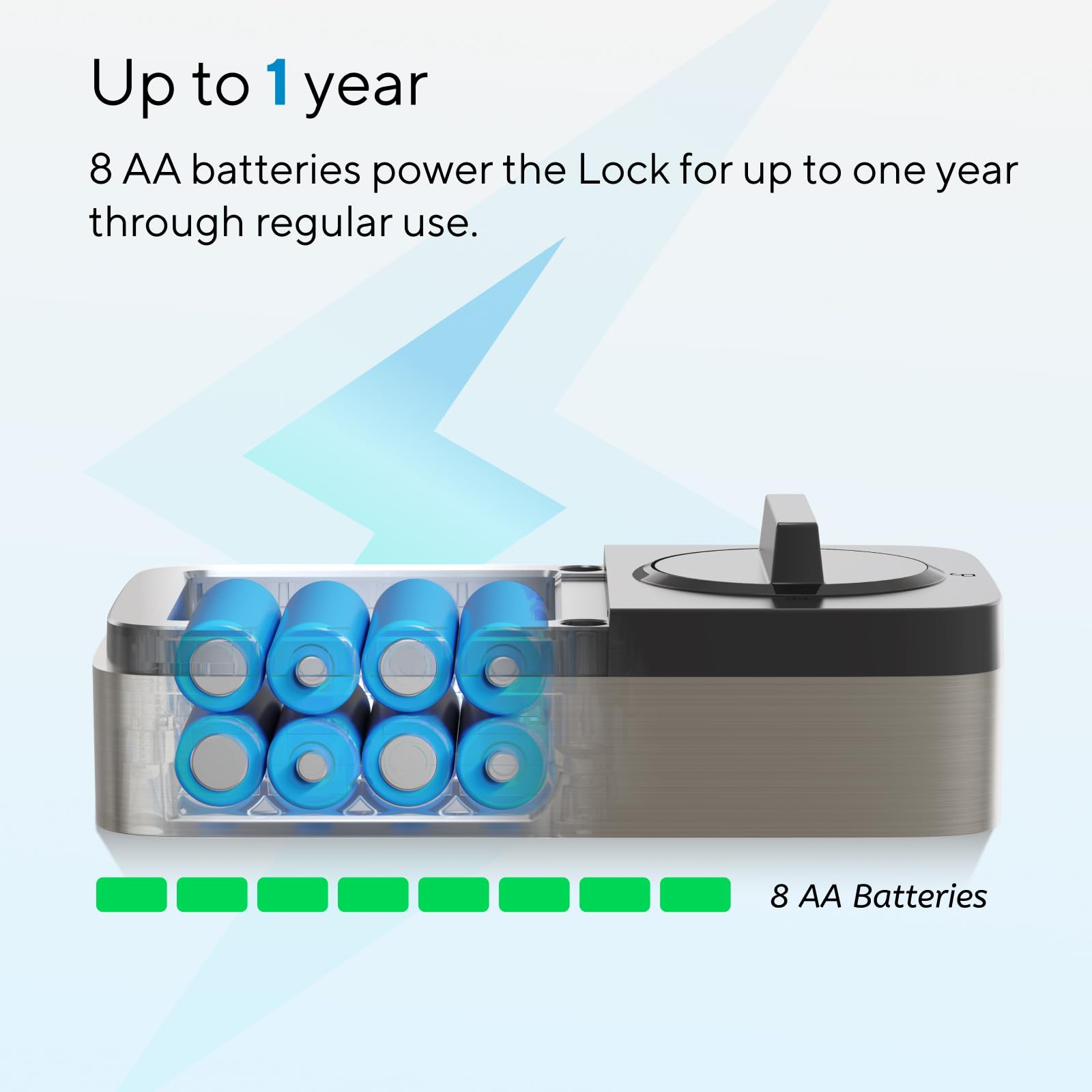 Ultraloq Bolt NFC Smart Lock with WiFi - Keyless Entry Door Lock, Built-in Door Sensor, Smart Deadbolt for Home Automation, 10-Month Battery Life, IP65 Waterproof - Perfect for Apartments, Vacation Homes & Smart Security Systems