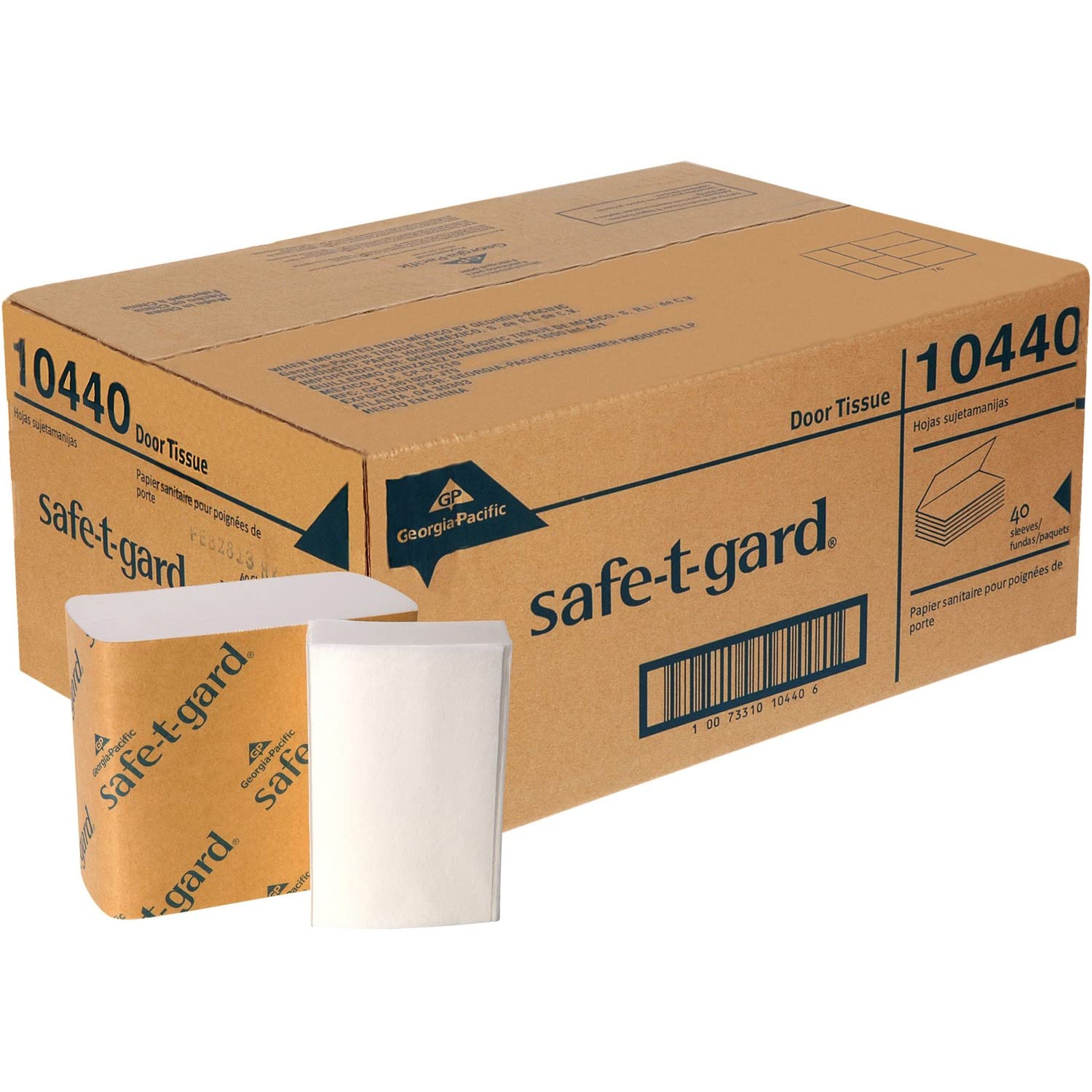 GPC10440 White Facial Tissue for Safe-T-Gard Dispenser - Soft, Strong & Hygienic - Ideal for Offices, Restrooms & Healthcare Facilities