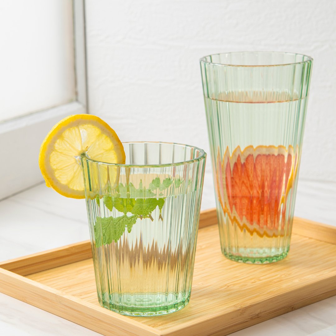 ChillClassic 8-Piece Drinkware Set - Insulated Tumblers & Glasses for Coffee, Tea, and Cold Beverages - Perfect for Home, Office, and Outdoor Use