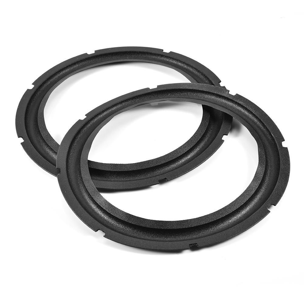 10 Inch Perforated Rubber Speaker Foam Subwoofer Surround Replacement Ring - DIY Speaker Repair Parts (2PCS) - Perfect for Home Theater, Car Audio & Studio Monitor Upgrades