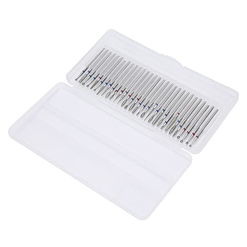 Professional Nail Grinding Head & Drill Bits Set - Electric Nail Polisher Accessories for Home Manicure & Pedicure - Perfect for DIY Nail Care, Salon Professionals & At-Home Grooming