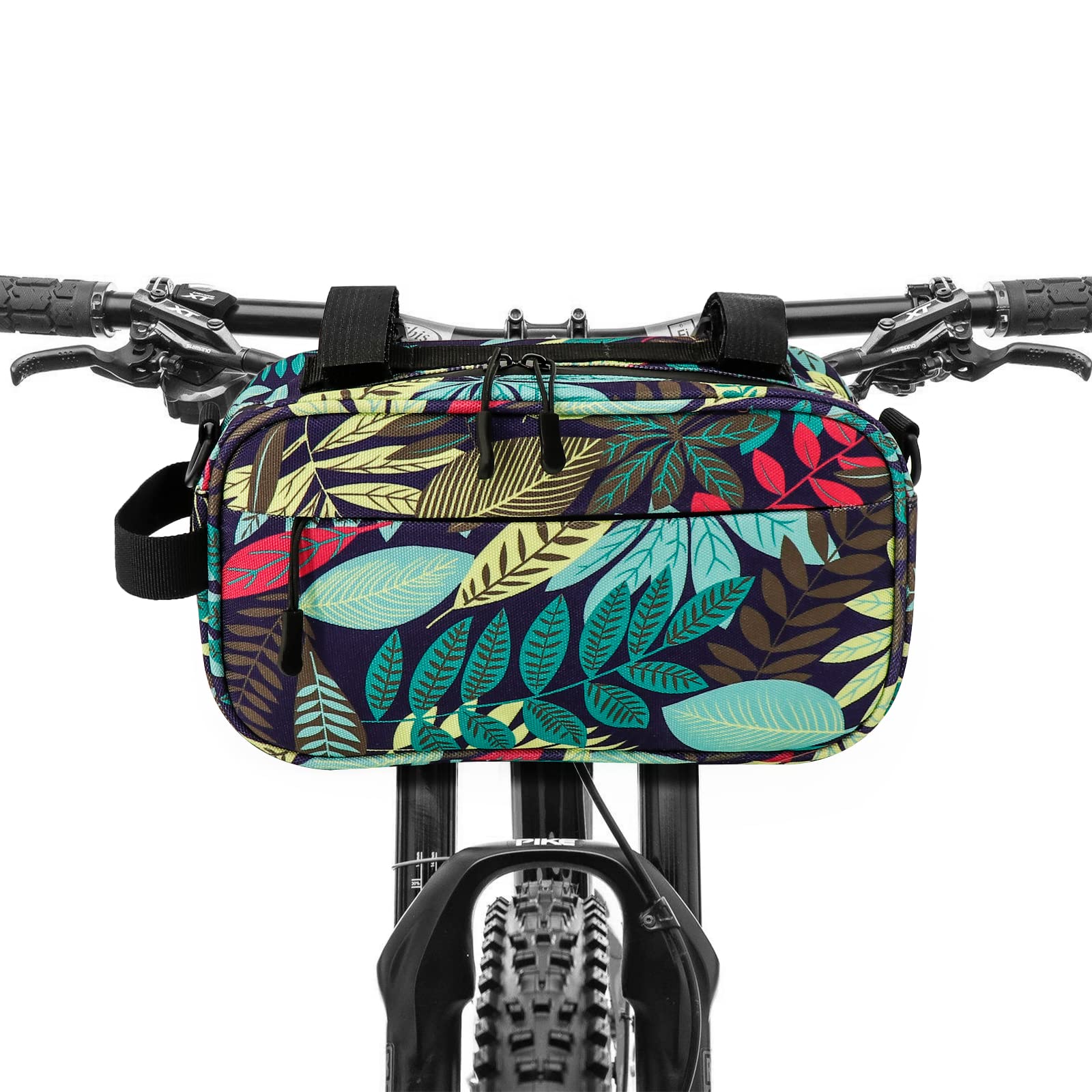 YEEGO DIRECT Waterproof Bike Handlebar Bag - Multifunctional Front Frame Bicycle Accessory for Scooters & Cycling (Green) | Perfect for Commuting, Travel & Outdoor Adventures