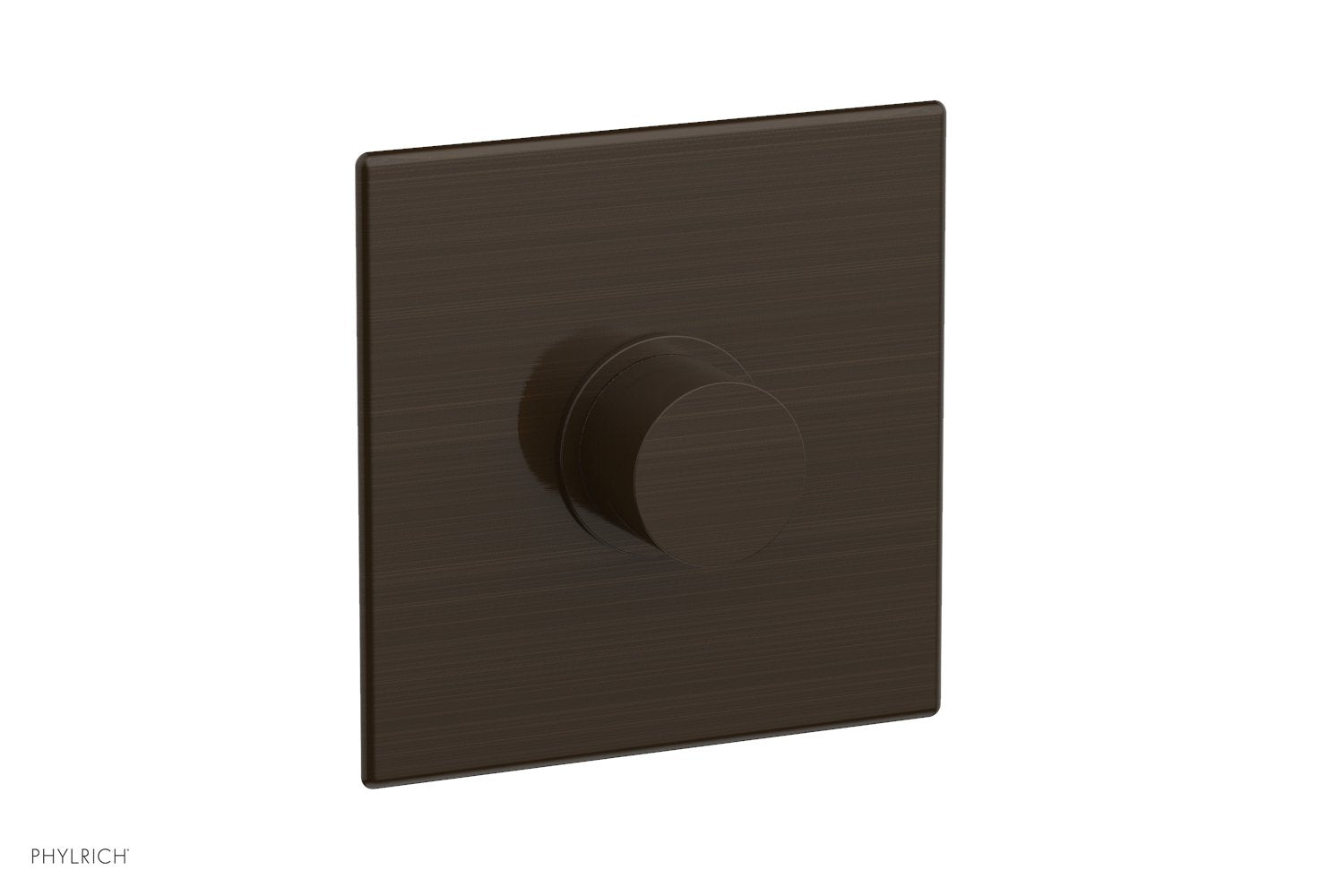 BASIC II 3/4 Thermostatic Square Shower Trim with Smooth Handle - Chrome Finish for Modern Bathrooms | Perfect for Home & Hotel Bathroom Renovations