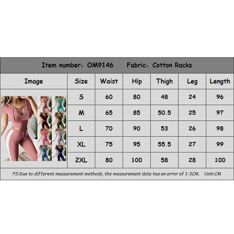 Women's Yoga Set - Gym Fashion Fitness Tracksuit with Hooded T-Shirt & Jogging Pants (S-2XL) | Perfect for Yoga, Workouts & Casual Wear