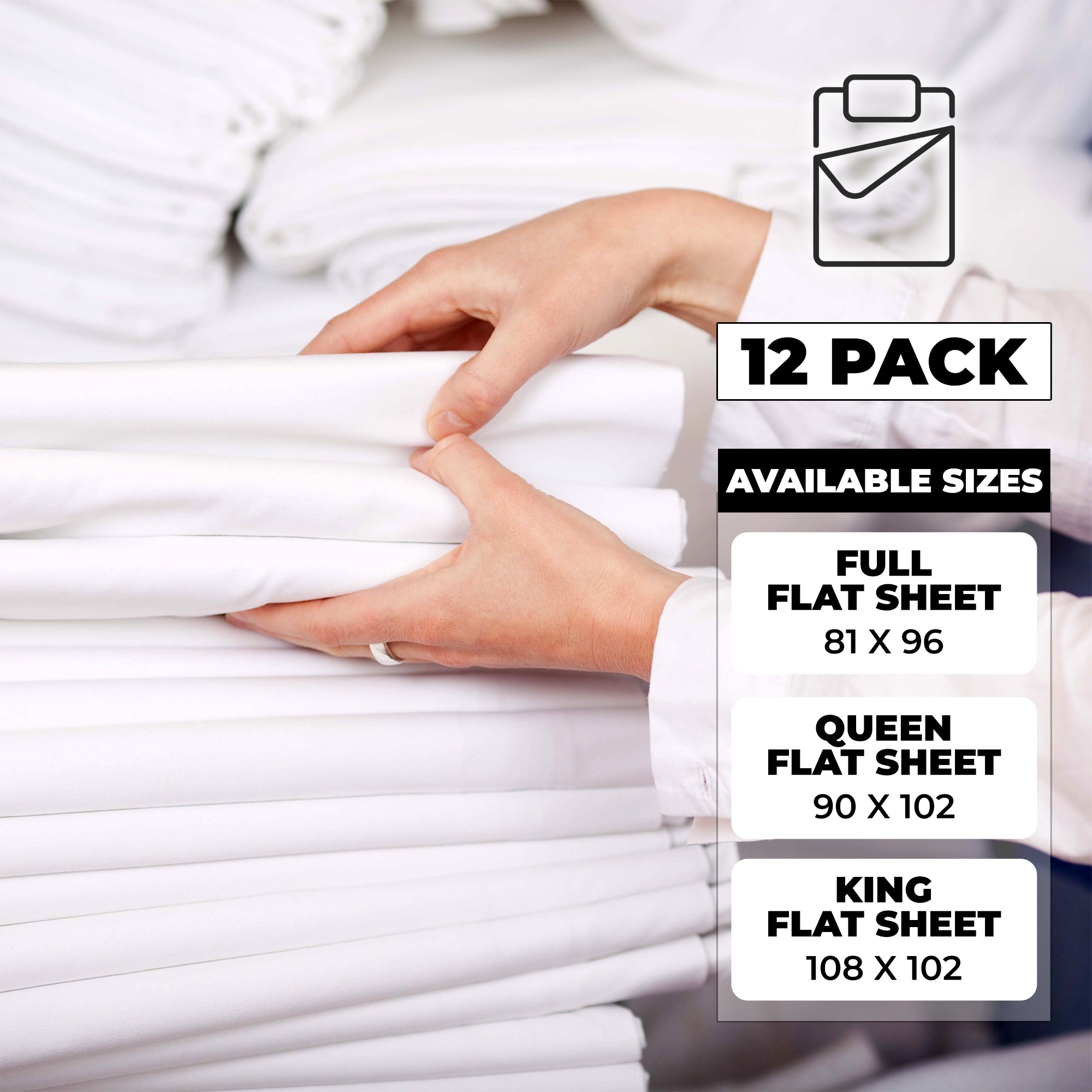 Luxury 100% Cotton Percale Bed Sheet Set - Hotel Quality, Breathable & Soft (3/6/12-Piece) for Ultimate Comfort in Master Bedroom, Guest Room & Vacation Homes