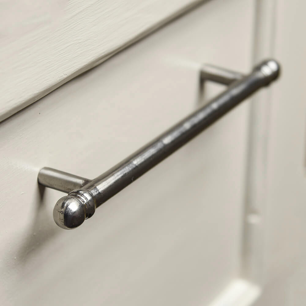 Natural Iron Bar Pull Handle - Rustic Cabinet & Drawer Hardware for Kitchen, Bathroom & Furniture - Durable & Stylish Home Decor