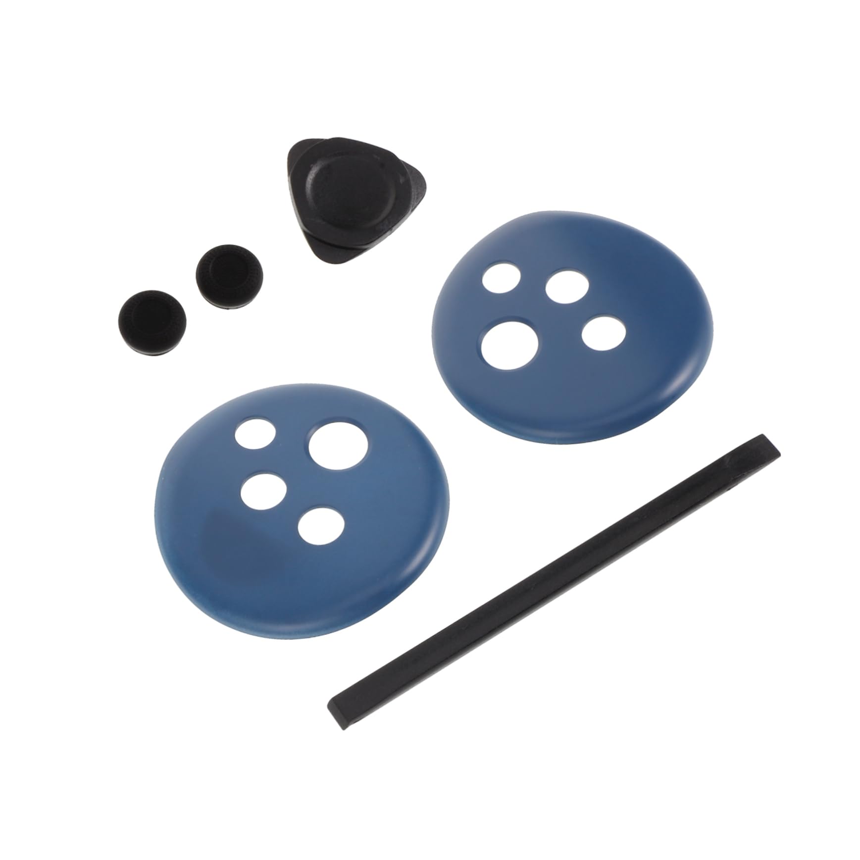 Jojofuny 5-Pack VR Controller Handle Replacement Accessories - Top Cover & Grip Set for Oculus Quest 2, Meta VR, HTC Vive - Enhance Comfort & Protection for Gaming, Fitness, and Virtual Reality Experiences
