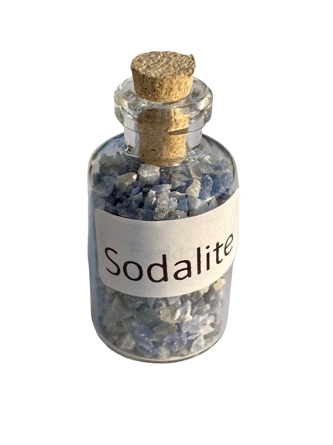 Sodalite Crystal Bottles - Mini Gemstone Bottles for Home Decor & Gifts