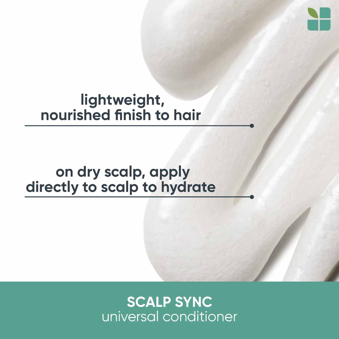 Biolage Scalp Sync Universal Conditioner 280ml - Hydrating & Balancing Hair Care for All Hair Types - Perfect for Daily Use & Scalp Health