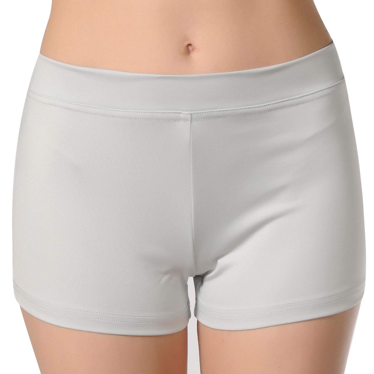 Low Rise Boy Cut Shorts for Women - Stretchy Spandex Activewear for Yoga, Dance & Workout - Perfect for Gym, Running & Fitness Training