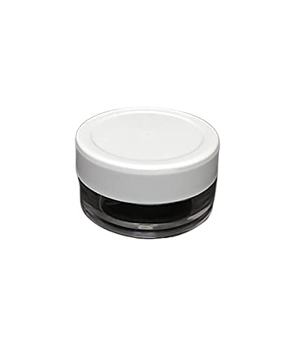 JARBAZAAR 8-Gram Empty Cosmetic Jars (Pack of 20) - Leak-Proof DIY Lip Balm, Lip Scrub & Body Butter Containers with Protective Inner Lid | Perfect for Homemade Skincare, Travel Toiletries & Gift Packaging