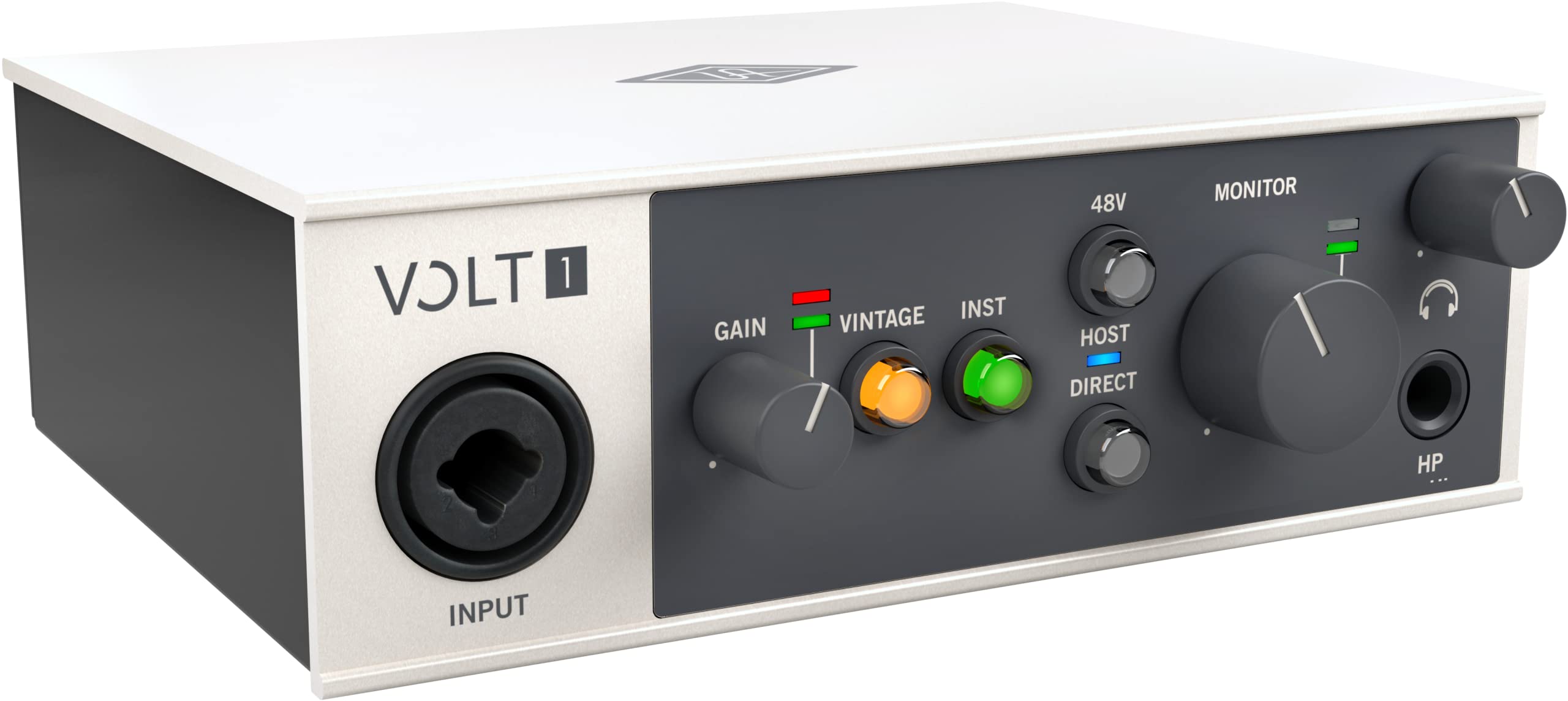 Universal Audio Volt 1 USB Audio Interface for Studio Recording & Podcasting - Professional Grade Sound Card for Home Studio, Music Production & Live Streaming
