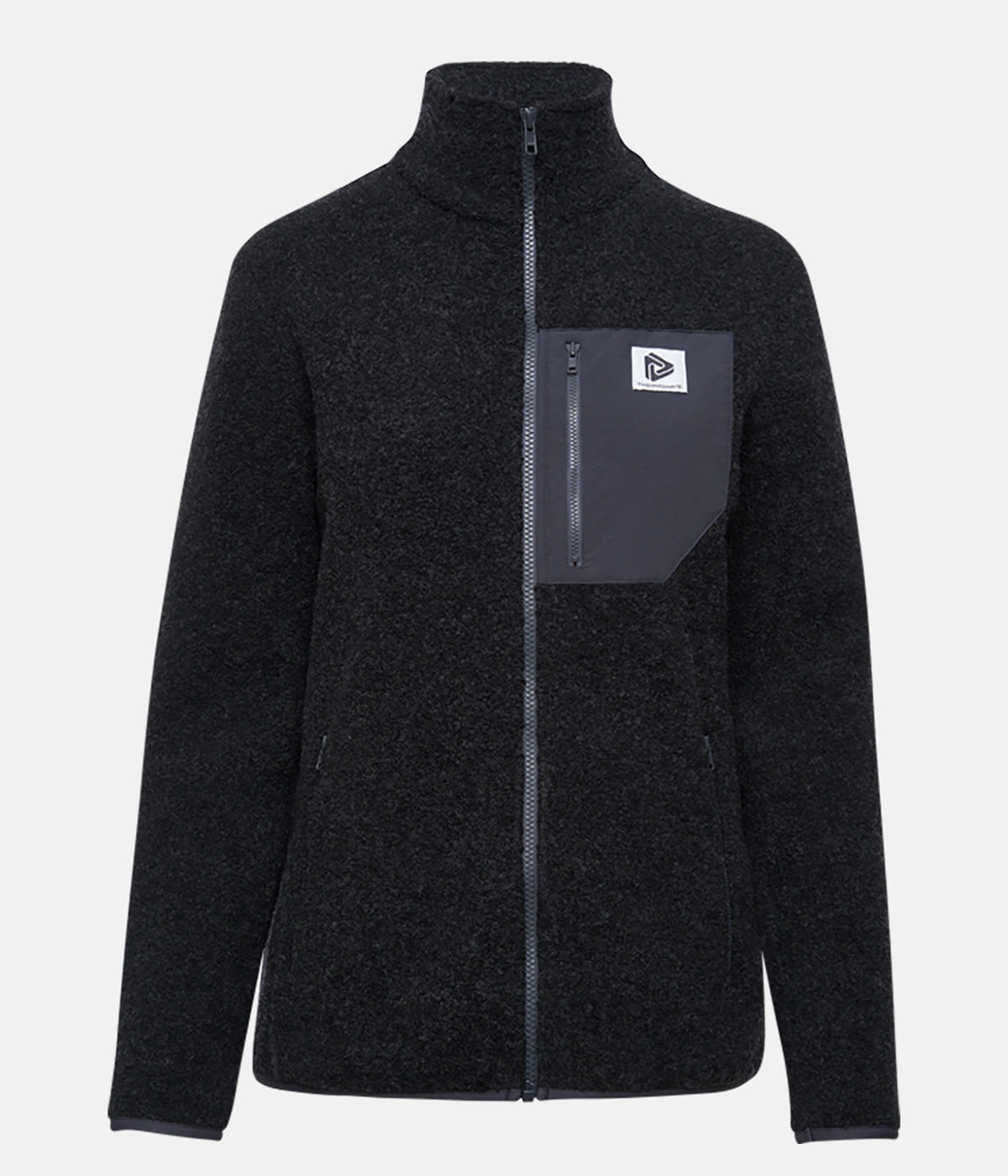 Women's Warm & Cozy Renew Wool Fleece Jacket - Lightweight Winter Outerwear for Hiking, Travel & Casual Wear