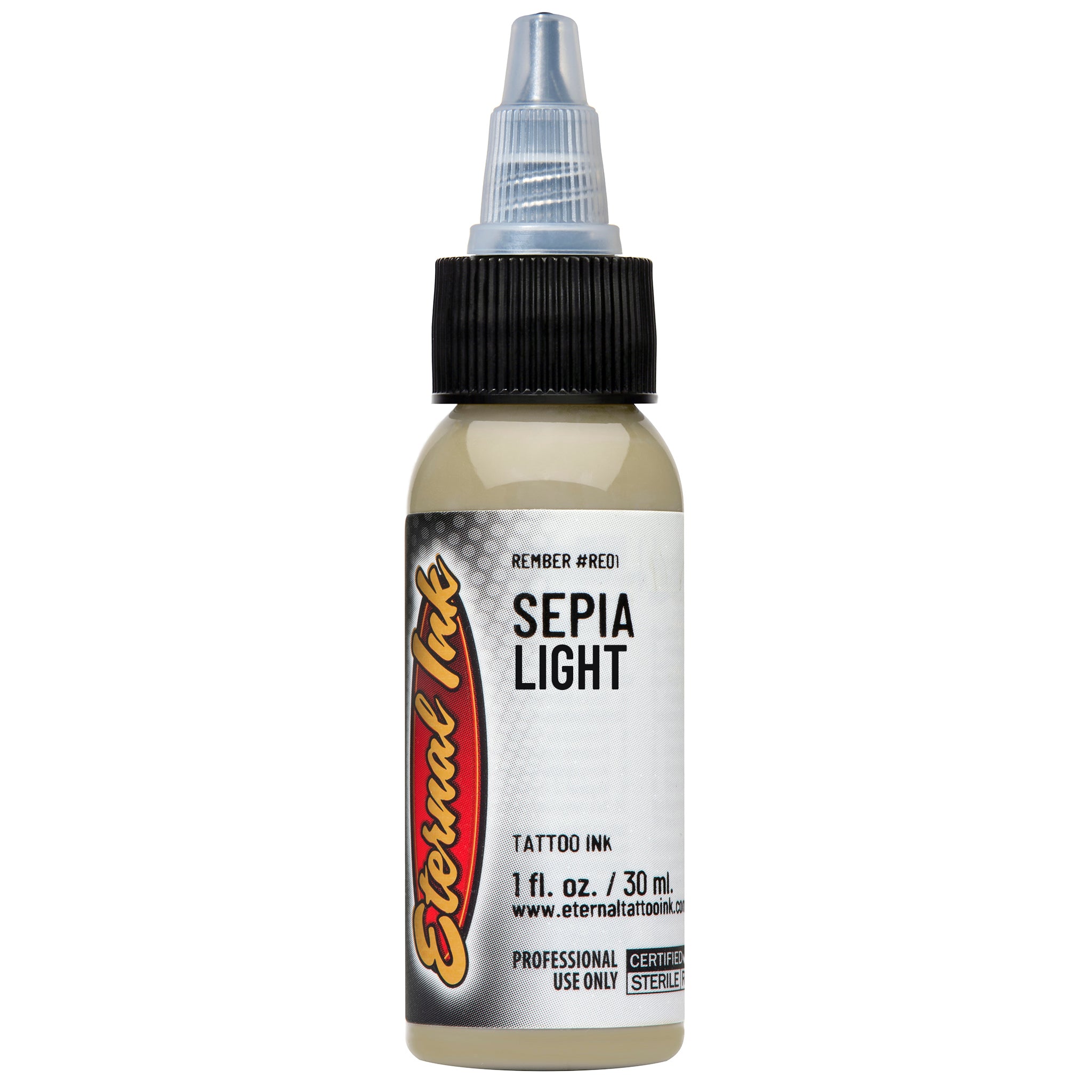 Eternal Remember Sepia Light Ink 1oz - Premium Archival Quality for Calligraphy, Fountain Pens & Scrapbooking