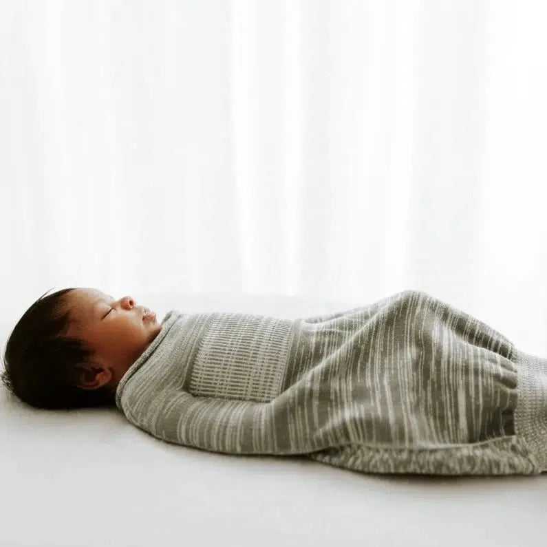 Swaddelini Baby Swaddle Sleep Sack - Soft & Breathable Grey Swaddle Blanket for Newborns & Infants - Perfect for Safe & Comfortable Sleep, Naptime & Swaddling
