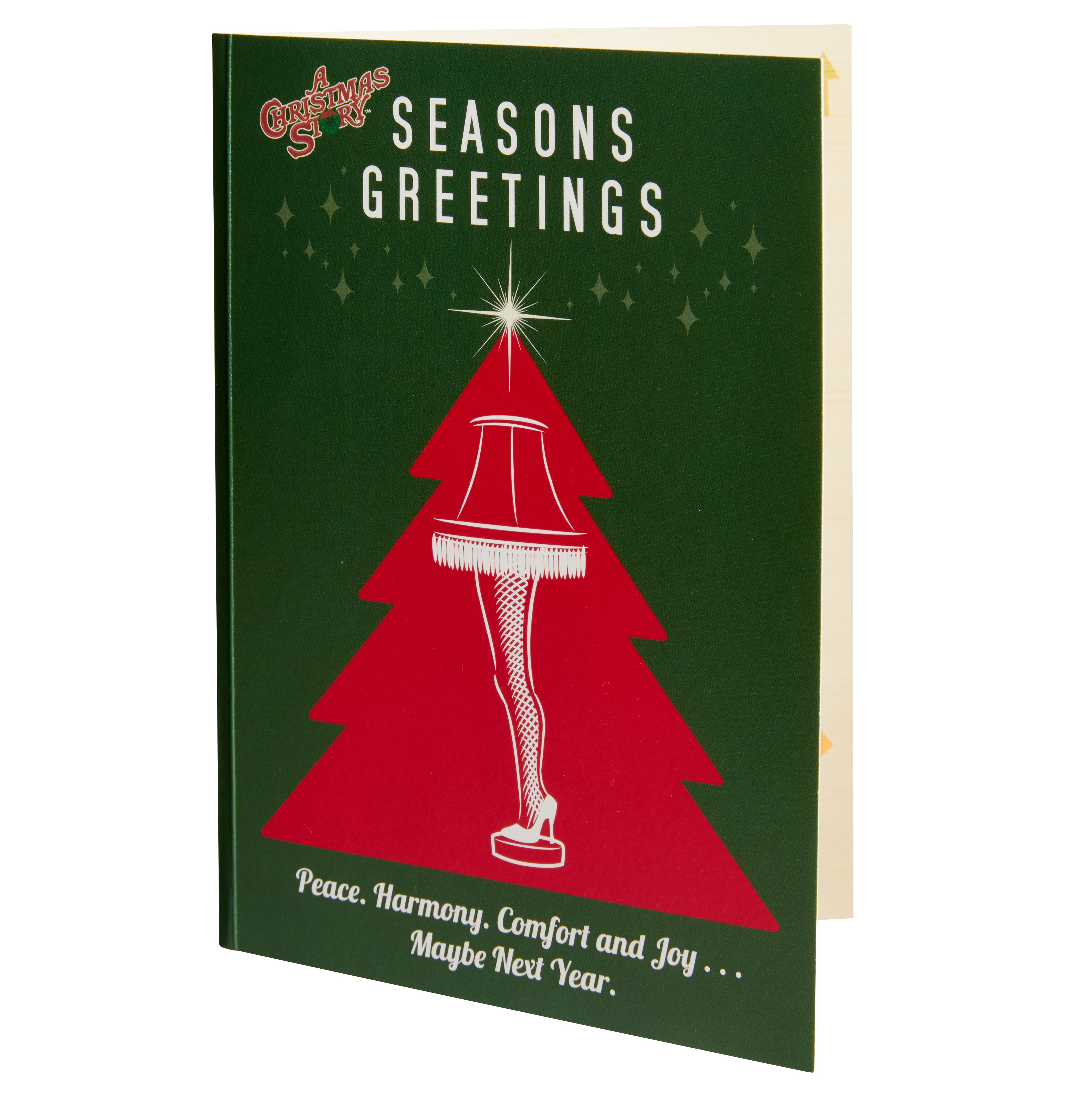 Christmas Story Signature Pop Up Greeting Card - Festive Holiday Greetings for Family & Friends | Perfect for Christmas Wishes, Holiday Parties & Gift Exchanges