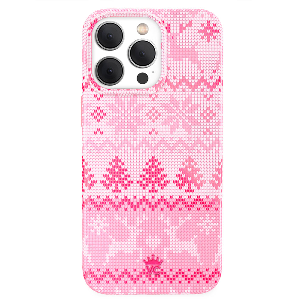 Bubble Gum Sweater iPhone Case - Trendy Knit Design Protective Cover for iPhone 13/14/15 Pro Max - Perfect for Fall Fashion, Cozy Outfits & Instagram Photos