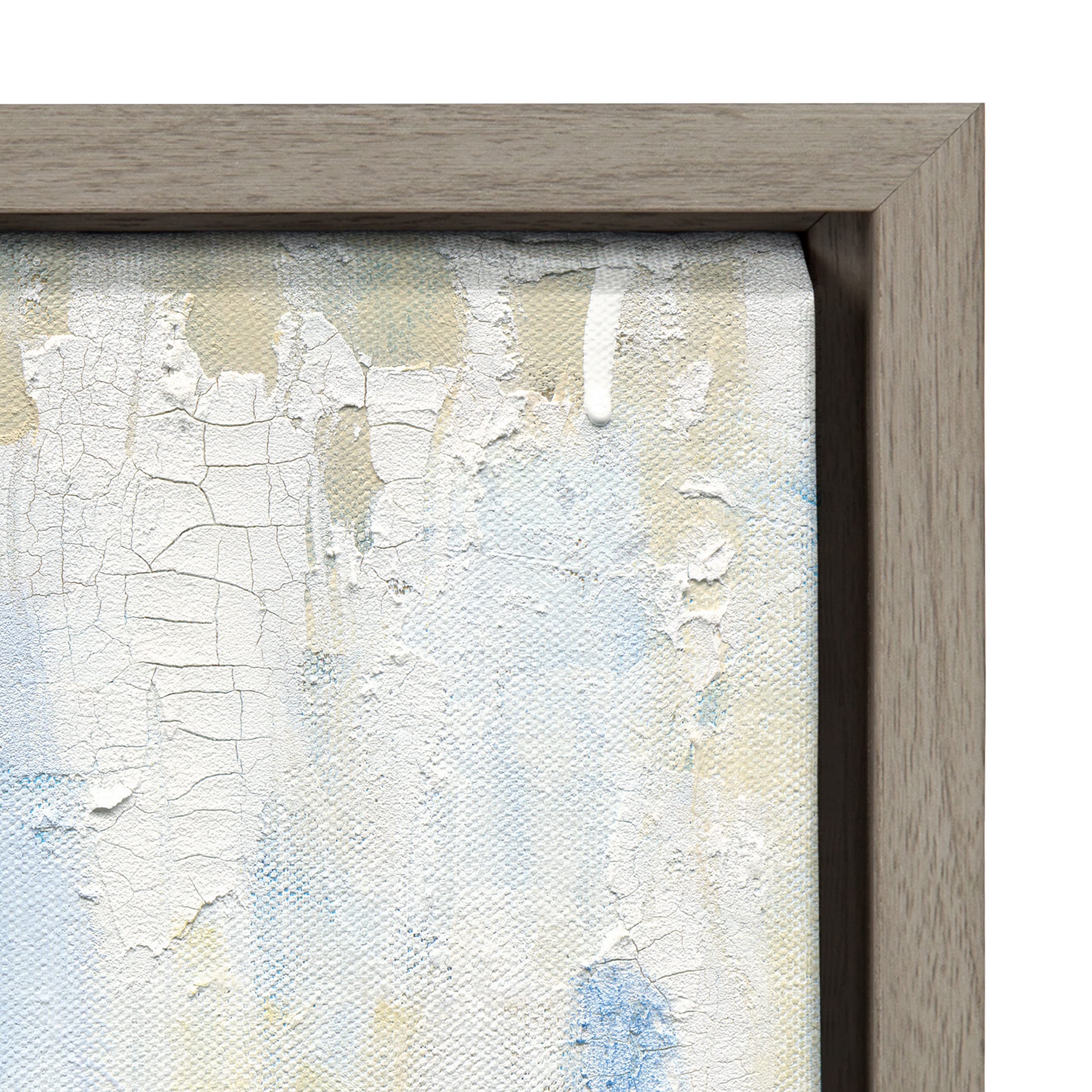 Kate & Laurel Sylvie Queen Elizabeth II Framed Canvas Wall Art by Leah Nadeau - 23x33 Inches Gray Modern Abstract Painting - Home Office Decor, Living Room Wall Art, Gift for Royalty Lovers