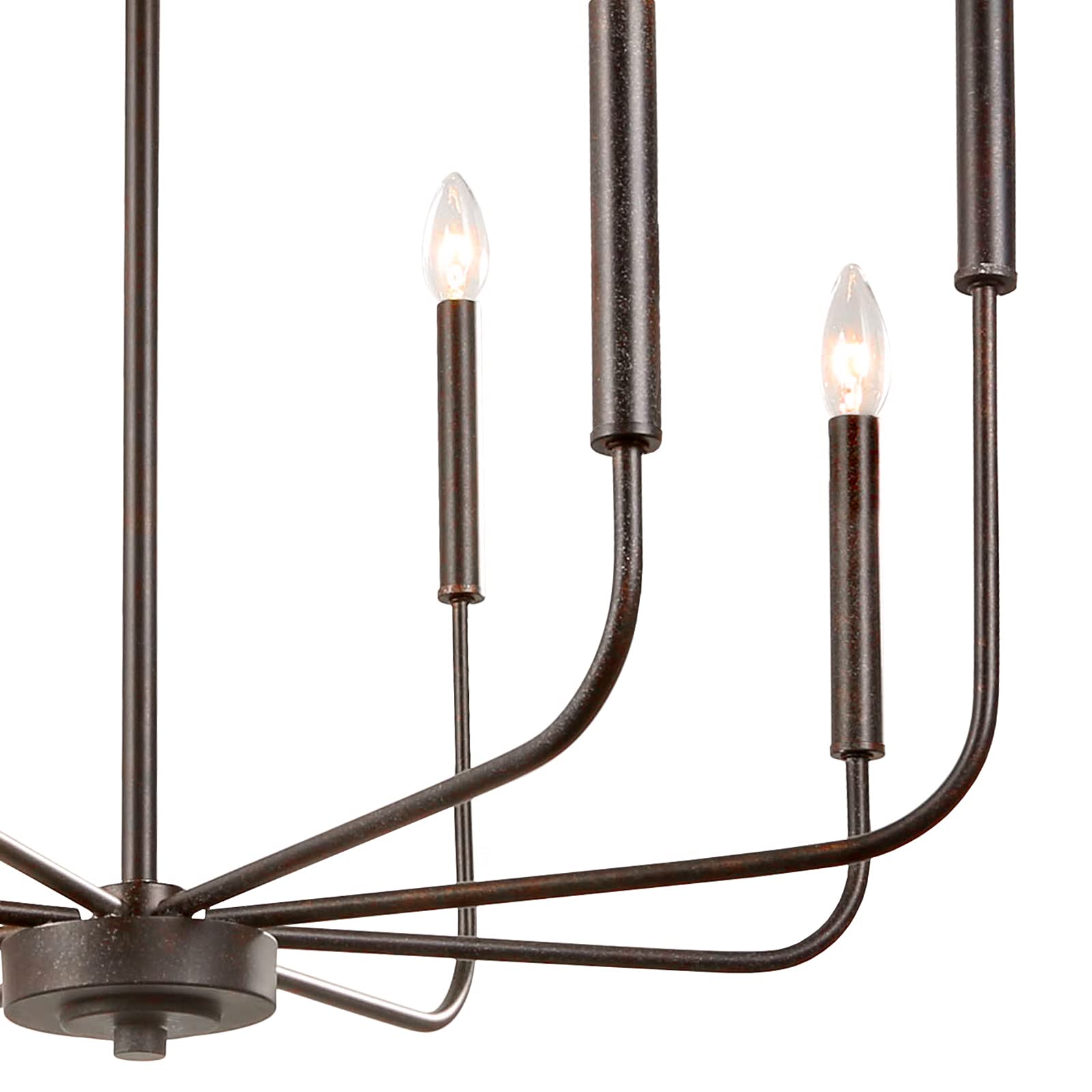 LALUZ Modern Chandelier Light Fixture - 26