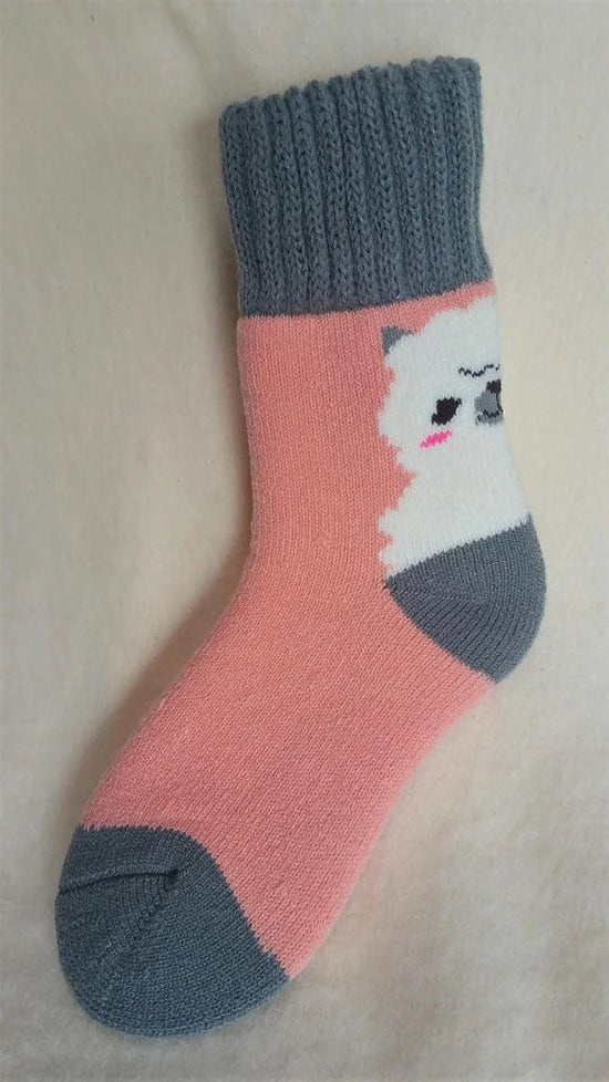 Alpaca Slumber Socks - Ultra Soft & Warm Winter Sleeping Socks for Women & Men - Perfect for Cold Nights, Relaxation & Home Comfort