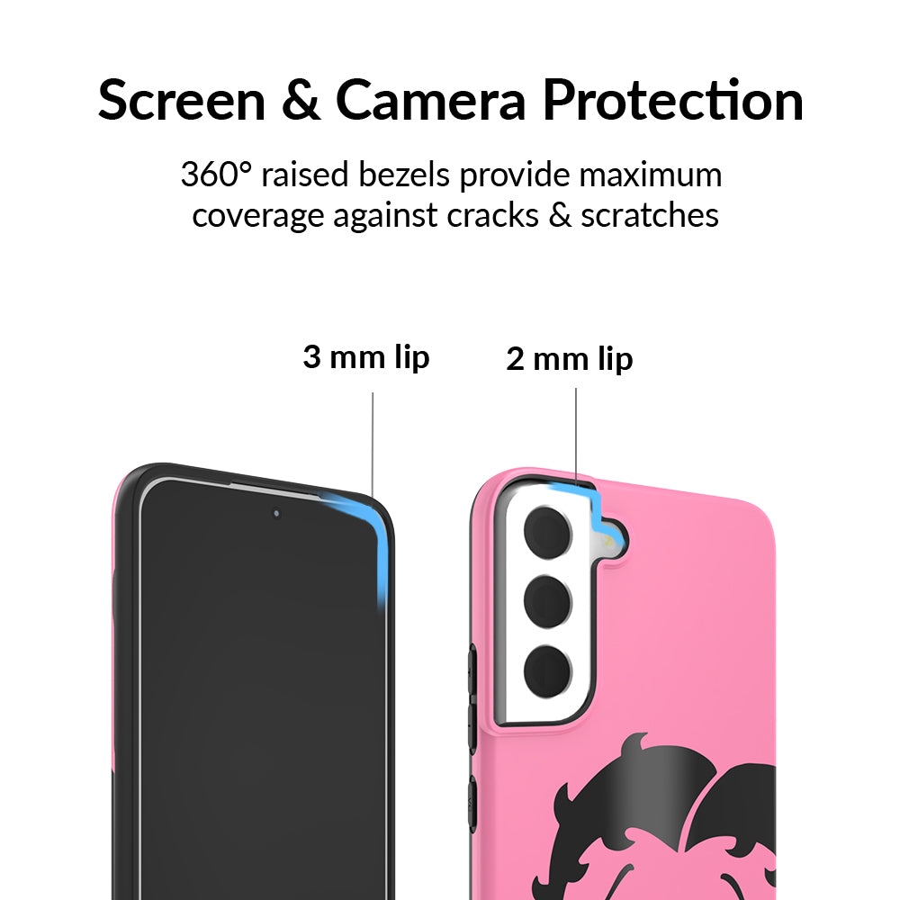 Betty Boop Be Mine Samsung Phone Case - Cute Cartoon Character Design for Samsung Galaxy S21/S20/Note 20 - Perfect Gift for Valentine's Day & Everyday Use