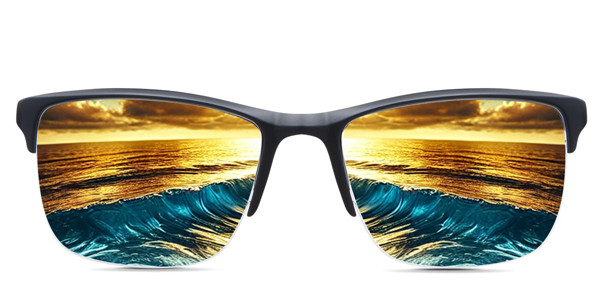 Dillon Men's Prescription Sunglasses – UV Protection Polarized Lenses for Driving, Fishing & Outdoor Activities