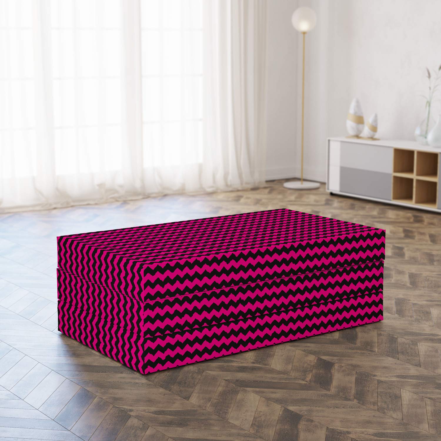 Ambesonne Foldable Mattress for Teen Room - 78.7