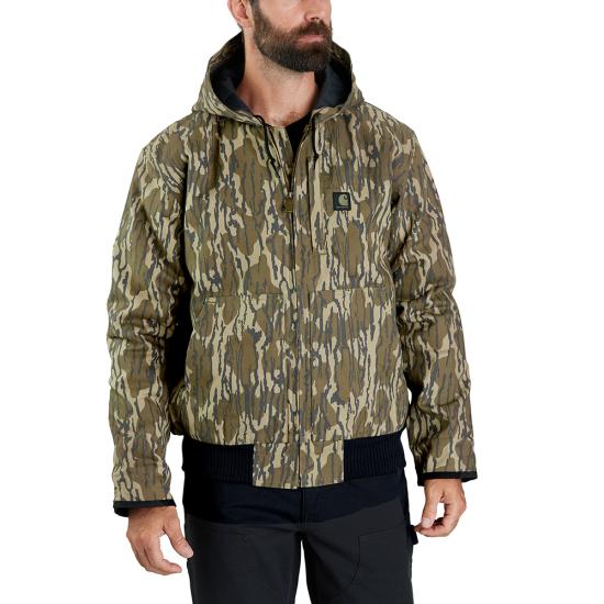 Carhartt Rugged Flex® Duck Loose Fit Insulated Camo Active Jacket for Men - Waterproof Winter Work Jacket for Hunting, Outdoor & Construction | 106098