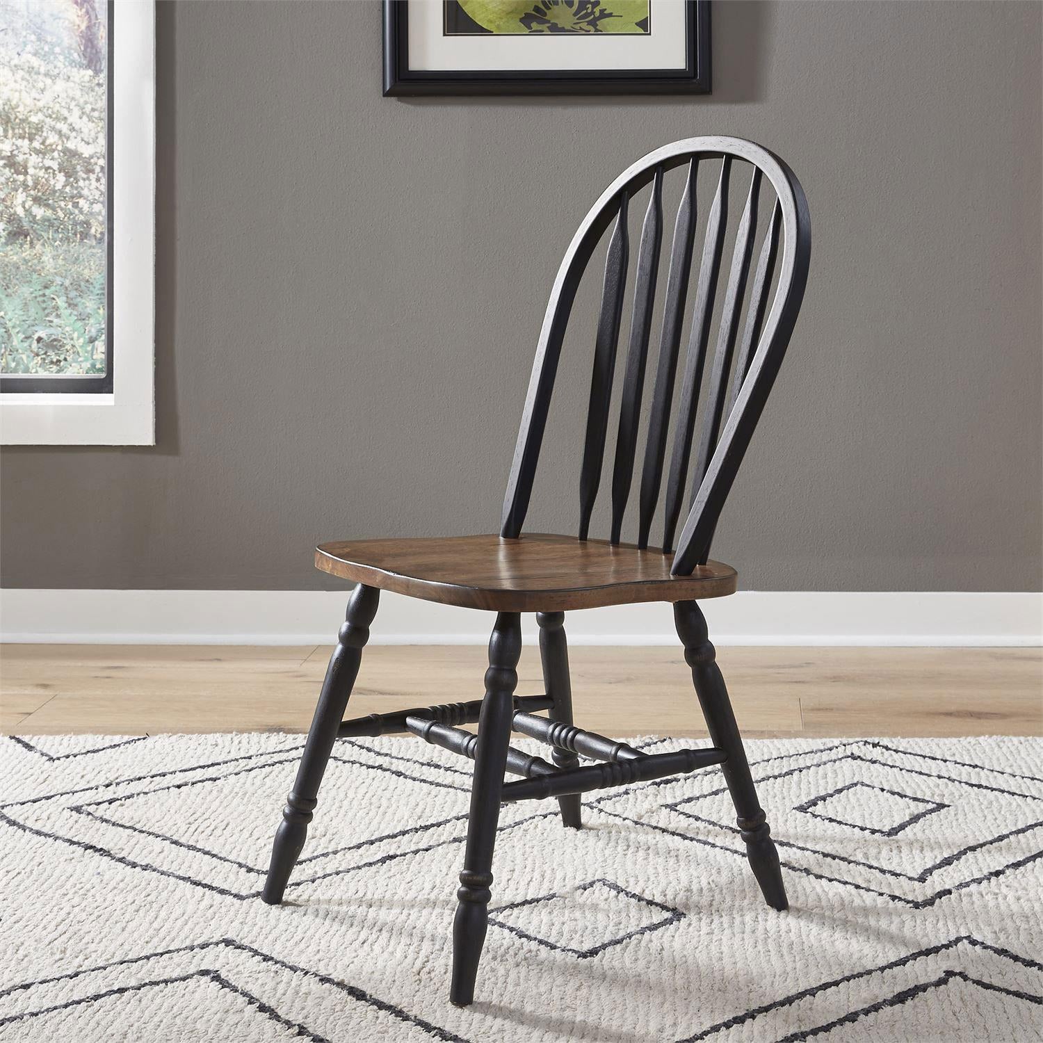 Table with Black Chairs
