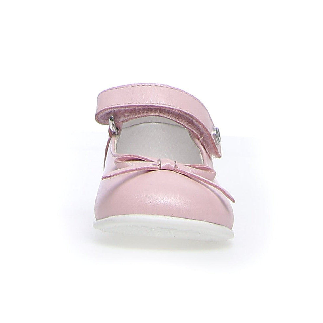 Naturino Girls Ballet Flats - Pearl Pink Comfortable Leather Shoes for Toddlers & Kids | Perfect for Dance Class, School & Special Occasions