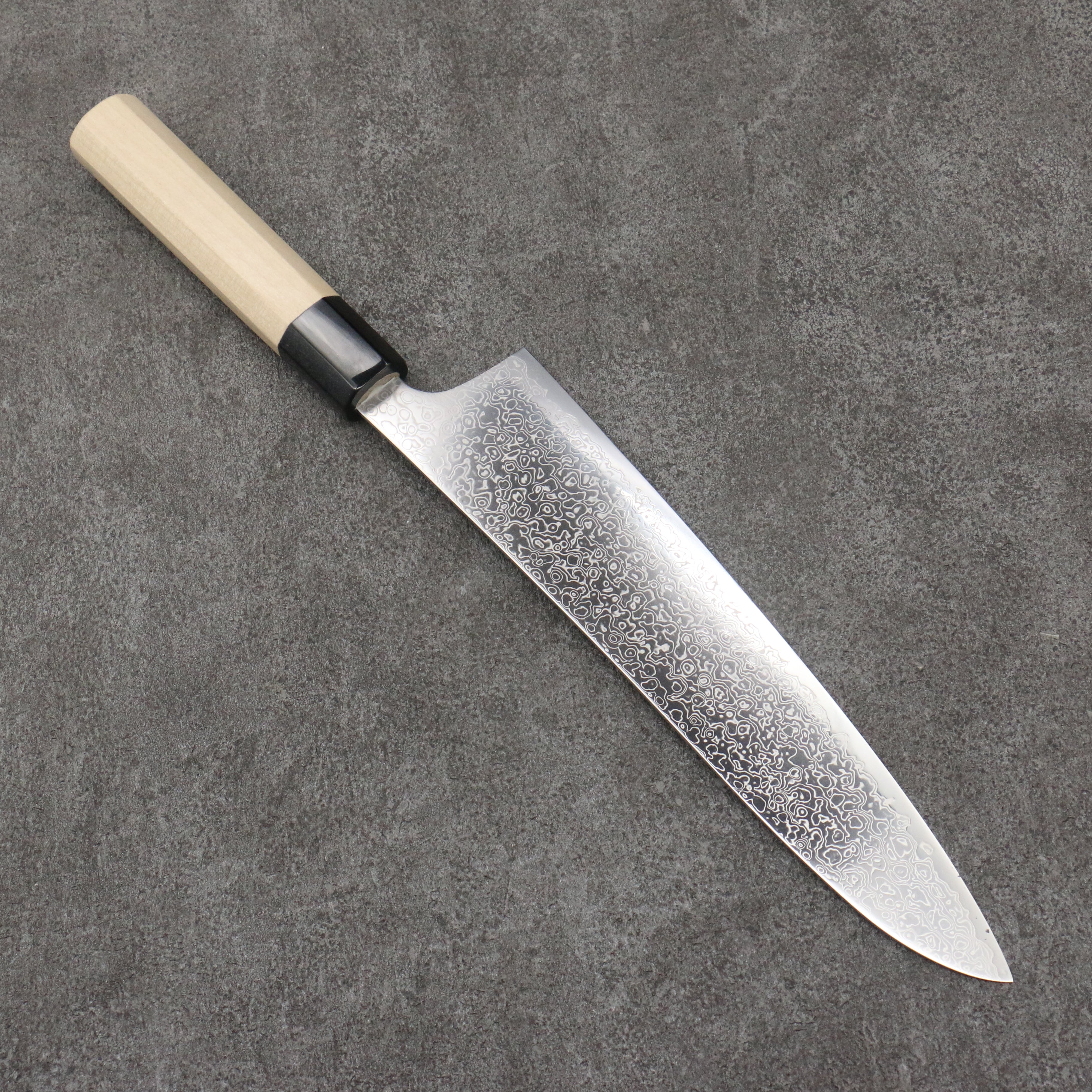 Premium Seisuke SG2 Damascus Gyuto 240mm Japanese Chef Knife with Magnolia Handle - Perfect for Sushi, Meat Slicing & Professional Cooking