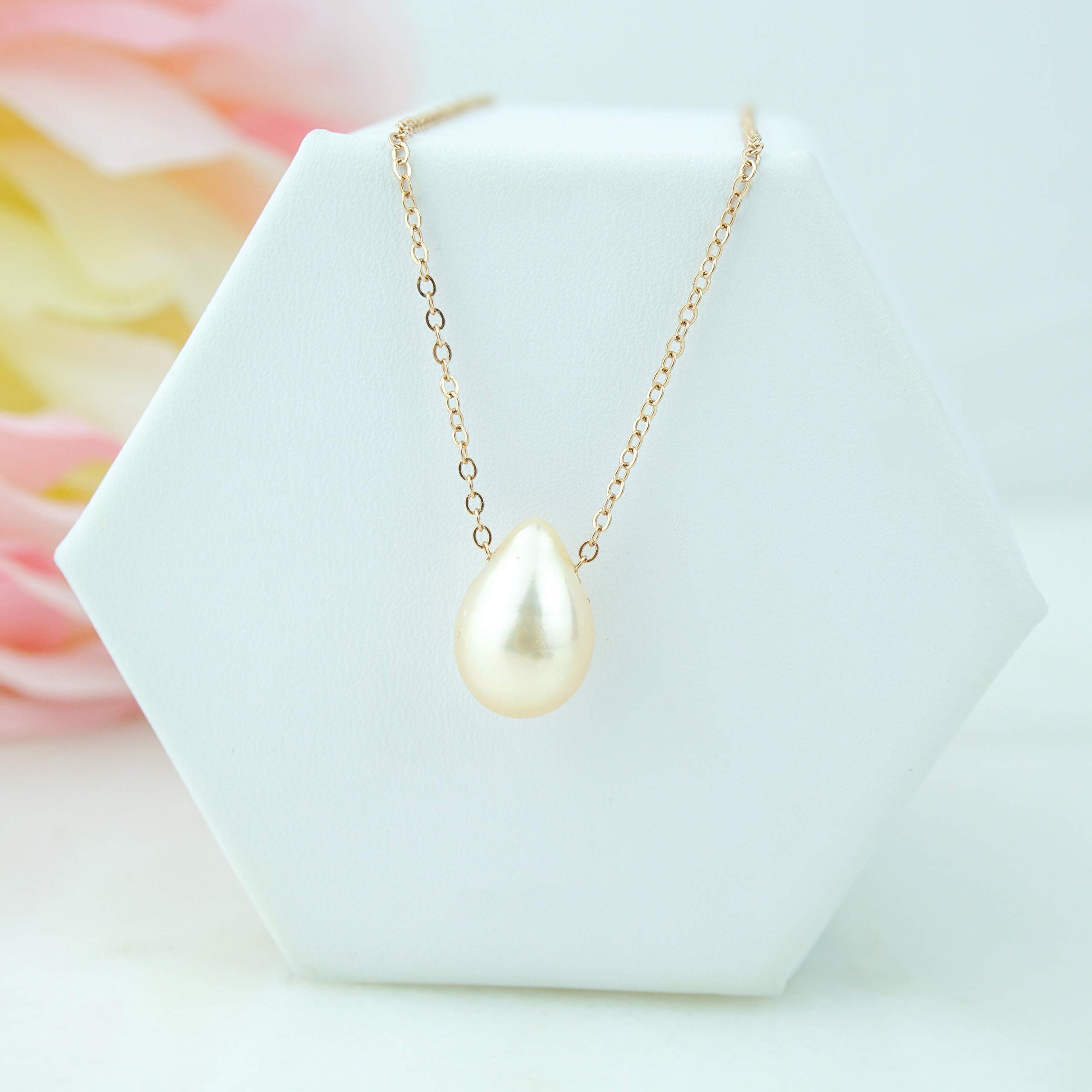 Pearl Necklace for Best Friends - Soul Sister Gift for Birthday, BFF & Unbiological Sister - Perfect for Anniversaries, Graduation & Special Occasions