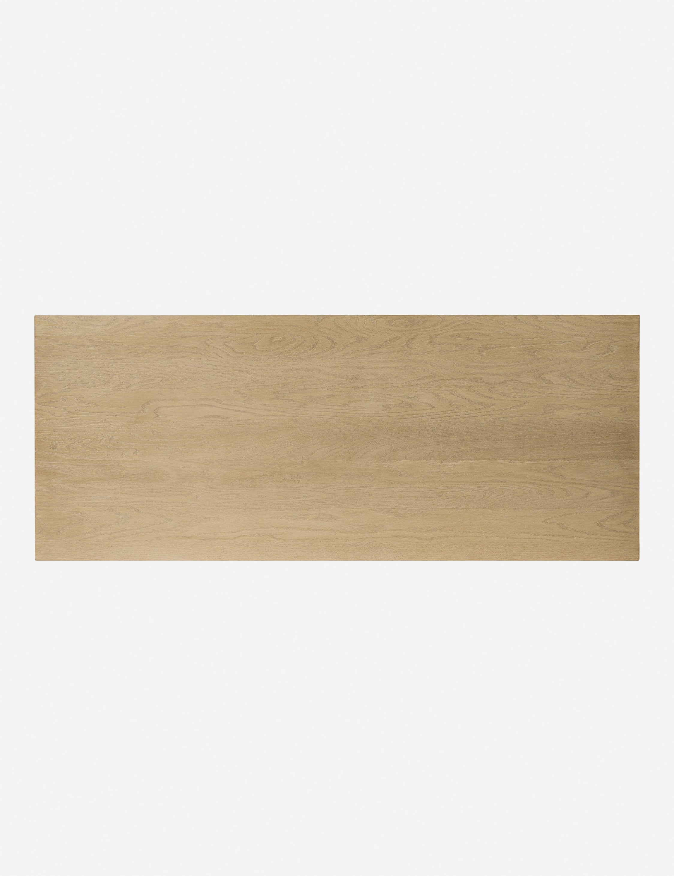 Amber Lewis x Four Hands Bush Desk - Modern Wooden Writing Desk for Home Office, Study & Workspace - Stylish & Functional Furniture for Small Spaces