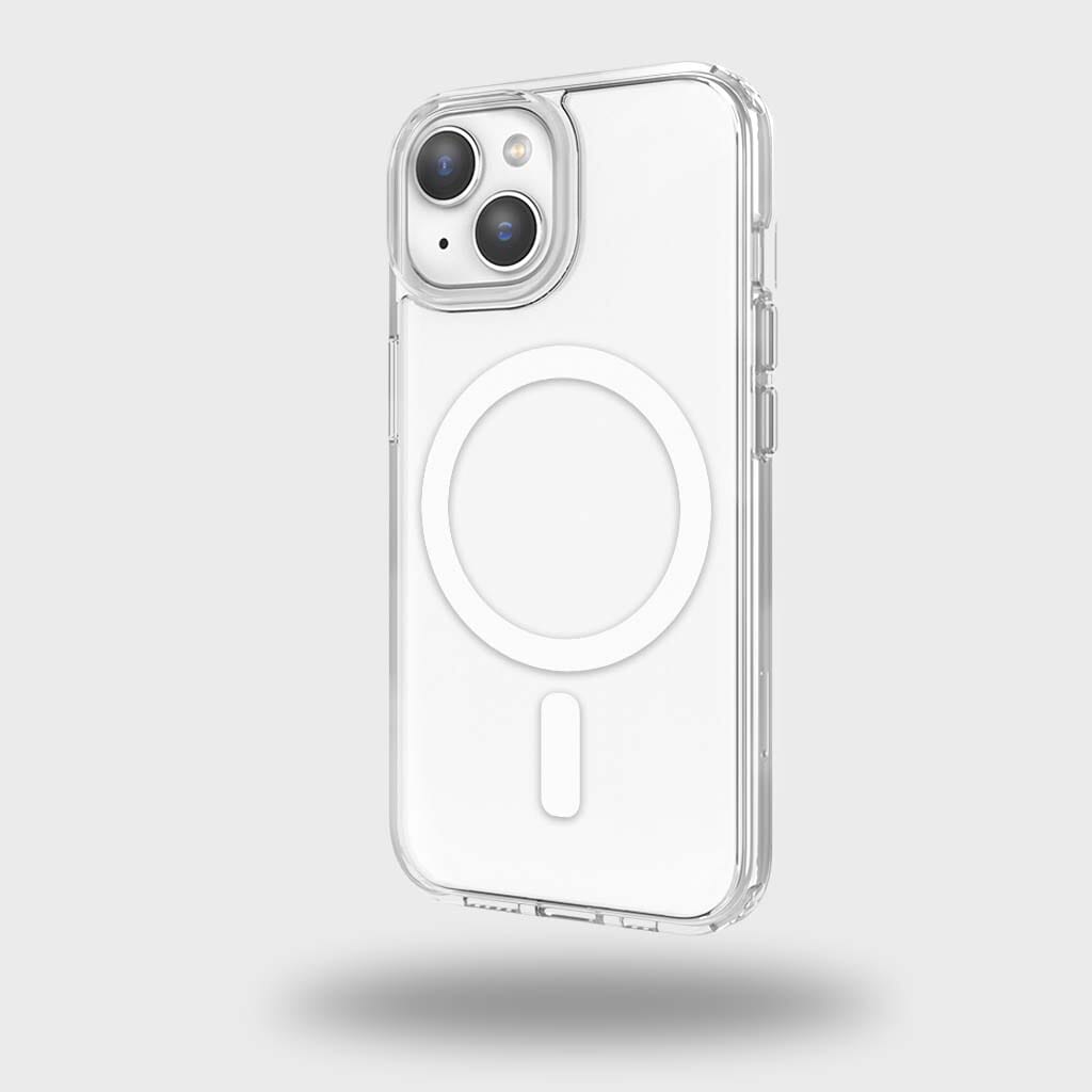 iPhone 15 Clear Case with MagSafe - Slim Protective Cover for Wireless Charging | Perfect for Everyday Use, Travel & Work