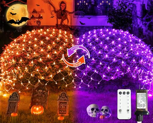 orange to purple