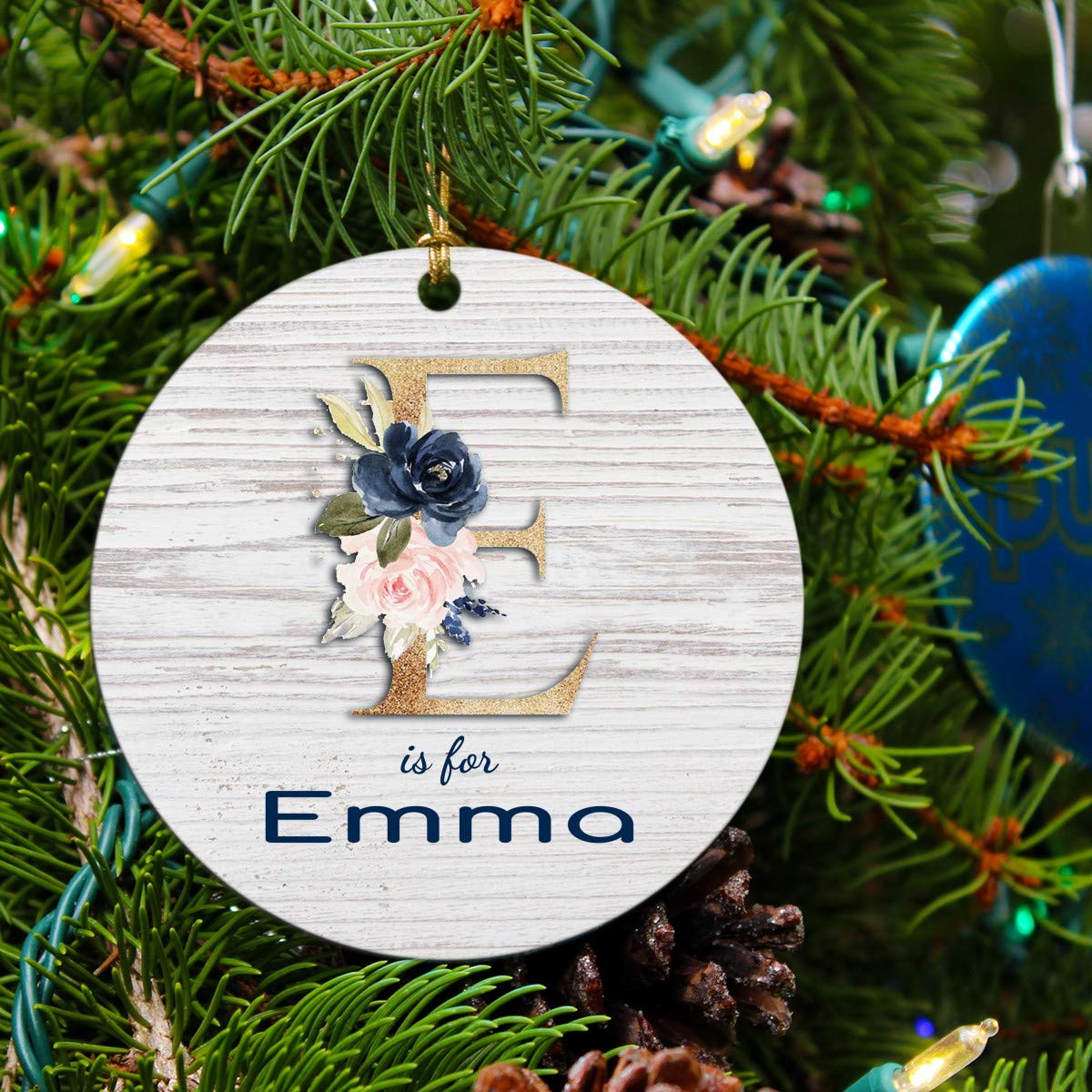 **Personalized Christmas Ornaments 2022 – Custom Name 