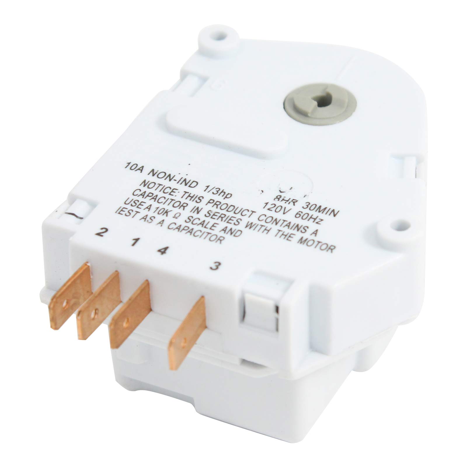 2-Pack 215846602 Refrigerator Defrost Timer Replacement for Frigidaire MRT17CHAYD0 - Compatible with 215846602 Defrost Timer - UpStart Components Brand - Perfect for DIY Refrigerator Repair and Maintenance