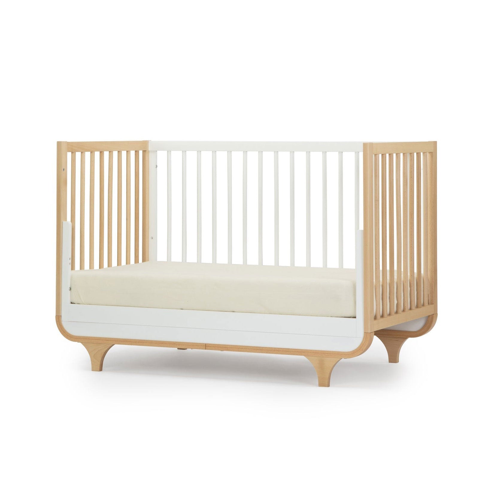 Jolly 3-in-1 Convertible Baby Crib - Toddler Bed & Daybed - Safe & Stylish Nursery Furniture for Newborns to Kids | Perfect for Bedrooms, Daycare & Guest Rooms
