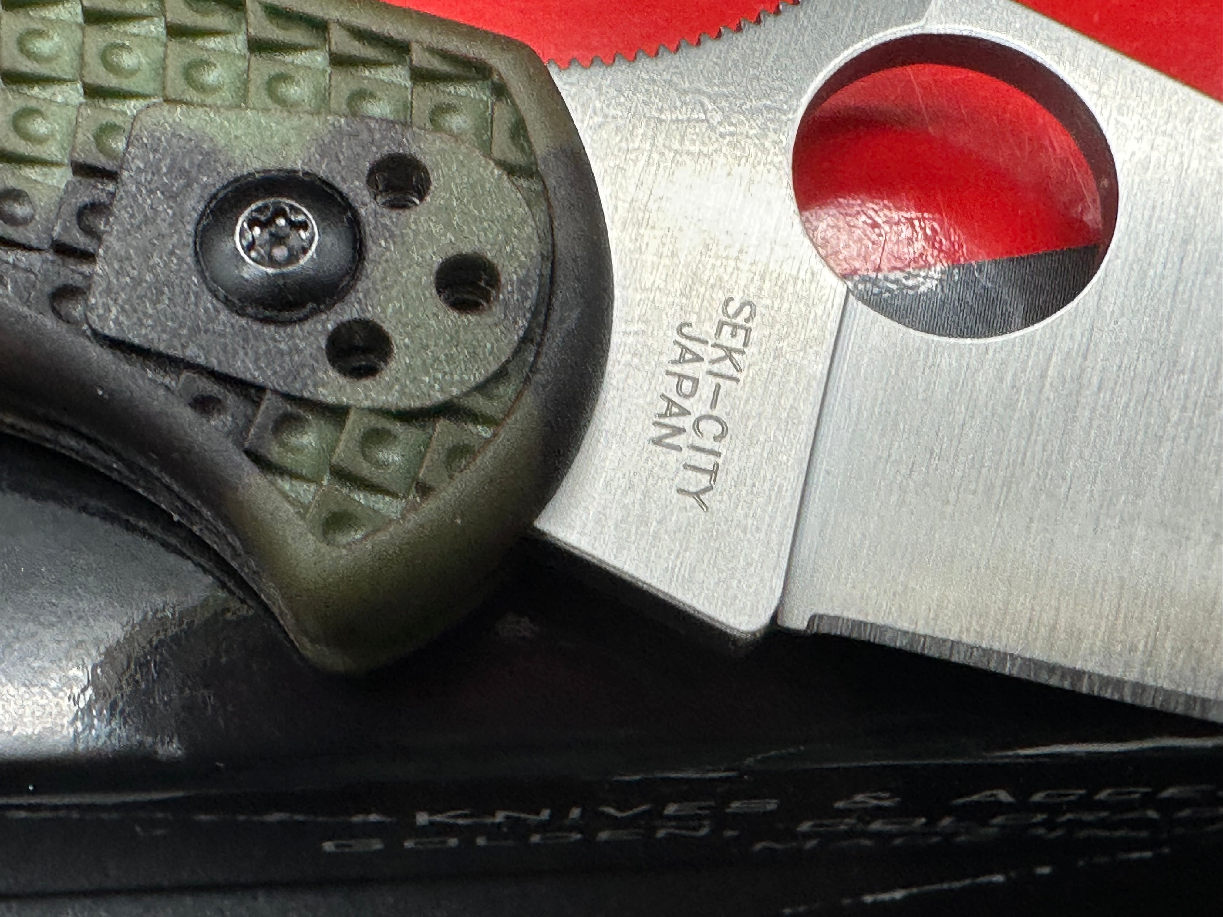 Spyderco Delica 4 Lightweight Folding Knife - VG-10 Stainless Steel Satin Blade, Zome Green FRN Handle - EDC, Outdoor, Camping & Survival Tool