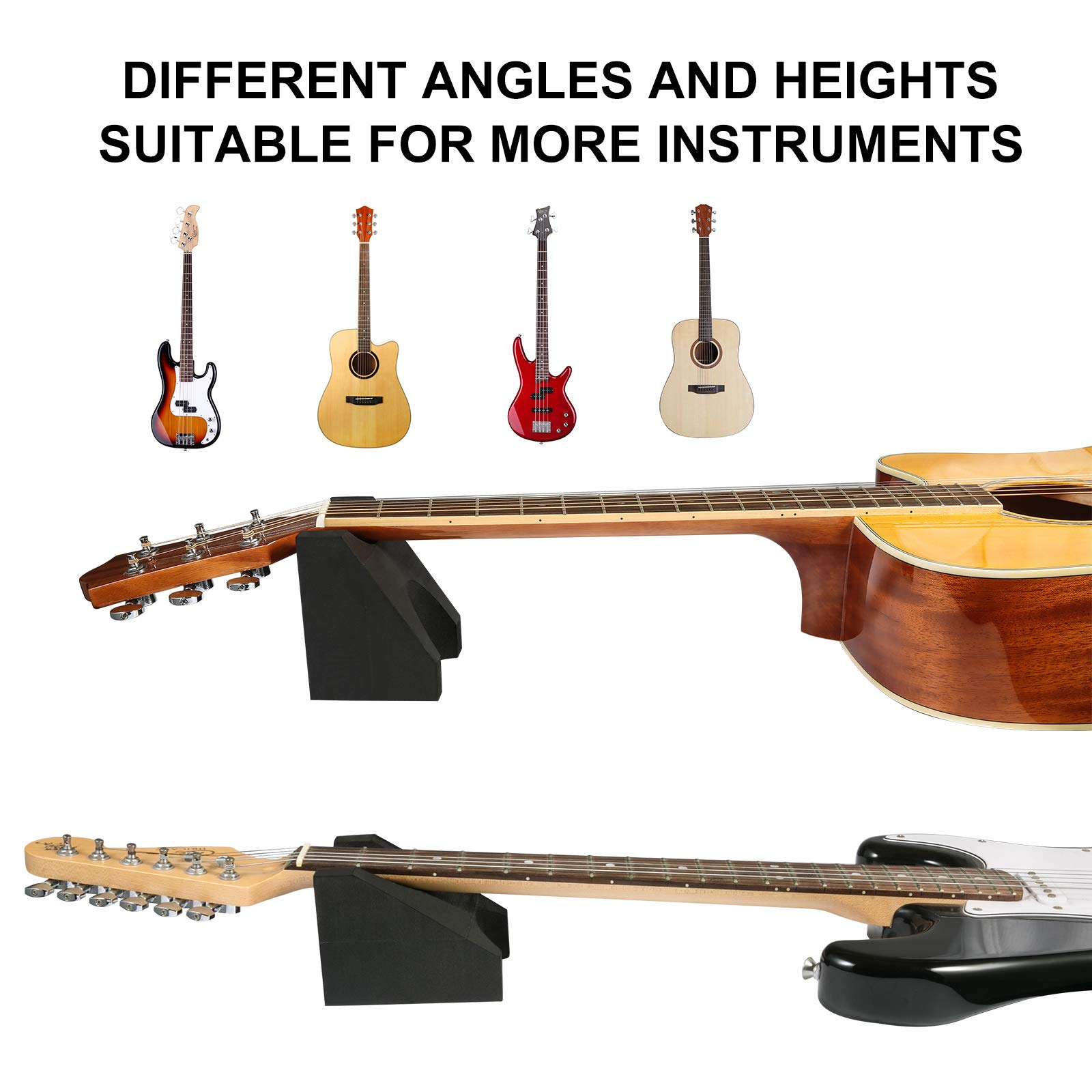 Hricane Guitar Work Mat Kit with Adjustable Neck Support, String Winder & Cutter - Professional Guitar Repair & Maintenance Tool for Acoustic/Electric Guitars - Perfect for Home Studios, Music Classes & Instrument Workshops