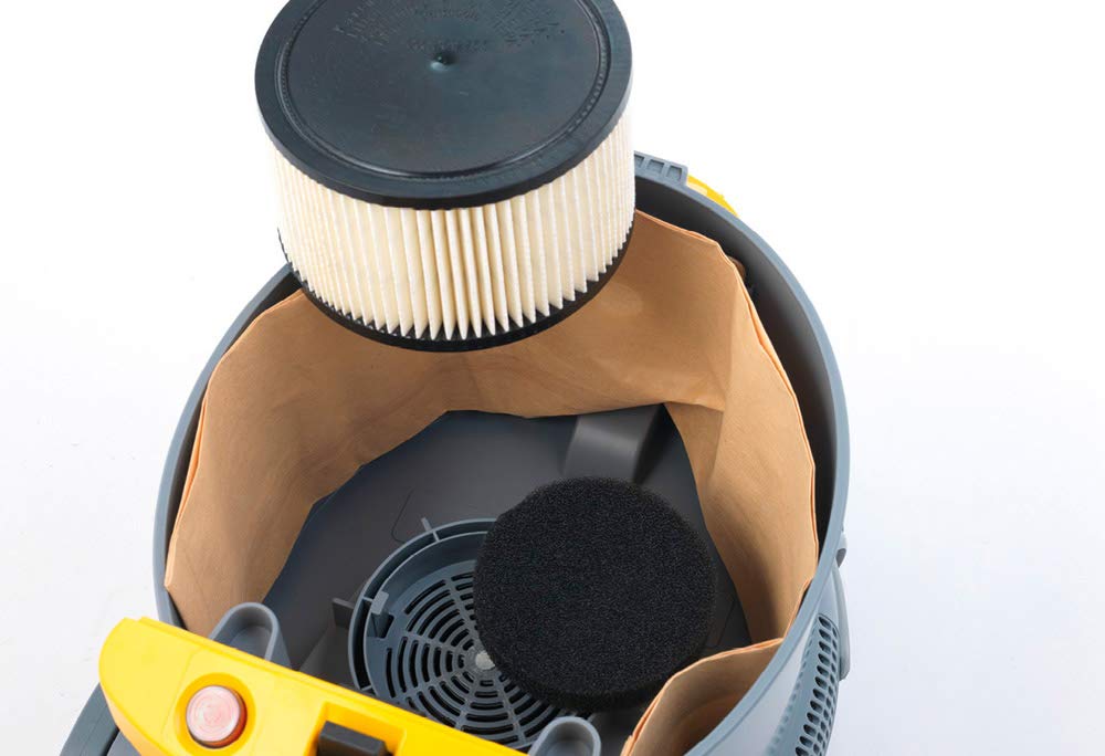 Synclean POWER D12 Professional Vacuum Cleaner - High Power Dust Extractor for Home & Workshop Cleaning | Ideal for Carpets, Floors, and Heavy Duty Debris Removal