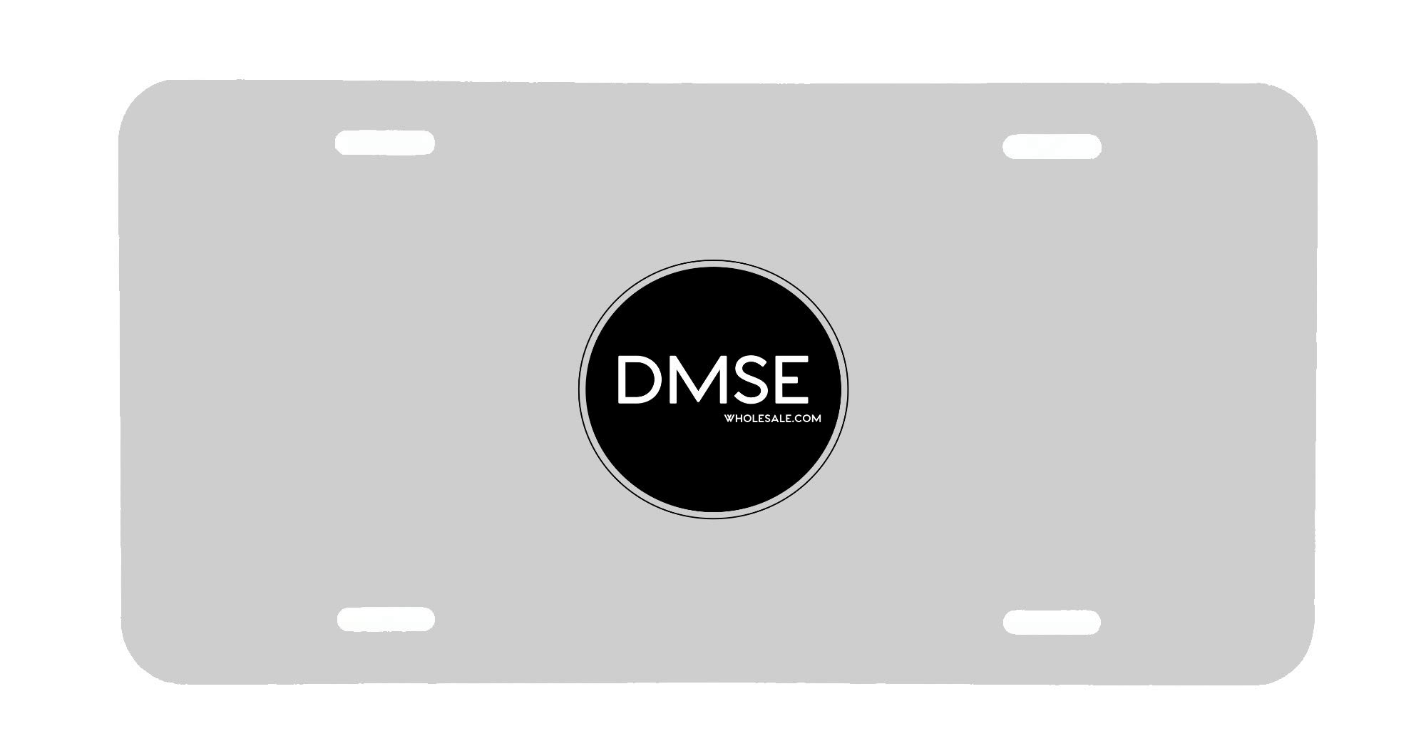 Customizable Blank Aluminum License Plate - 0.5mm Thick US Standard 12