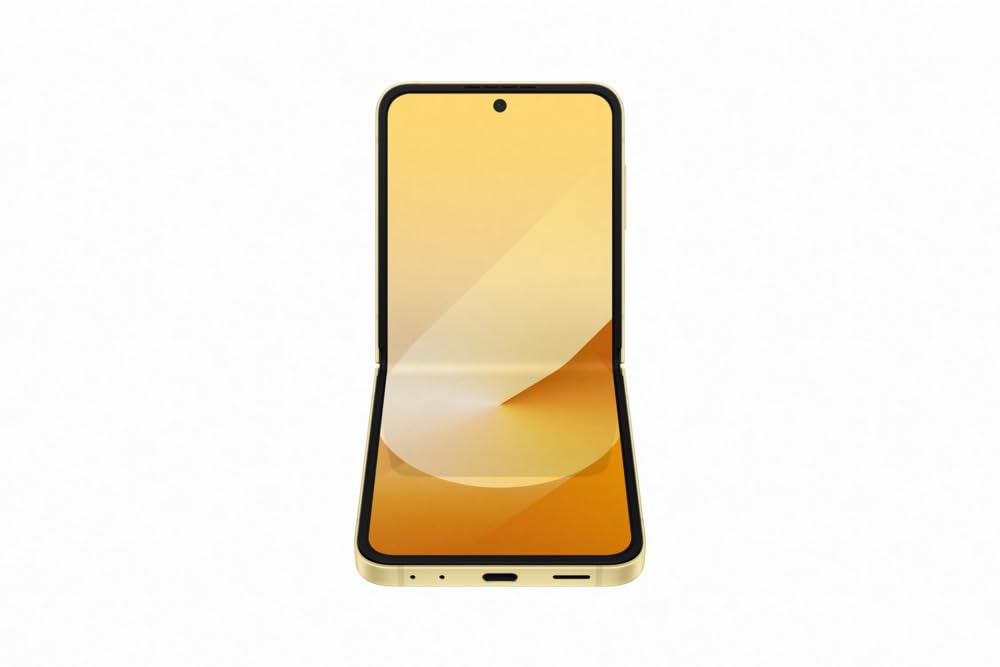 Samsung Galaxy Z Flip6 256GB AI Smartphone - 50MP Camera, AI Flex Zoom, Live Translate, Android Phone - Yellow (CAD Version & Warranty) | Perfect for Travel, Business & Social Media Content Creation
