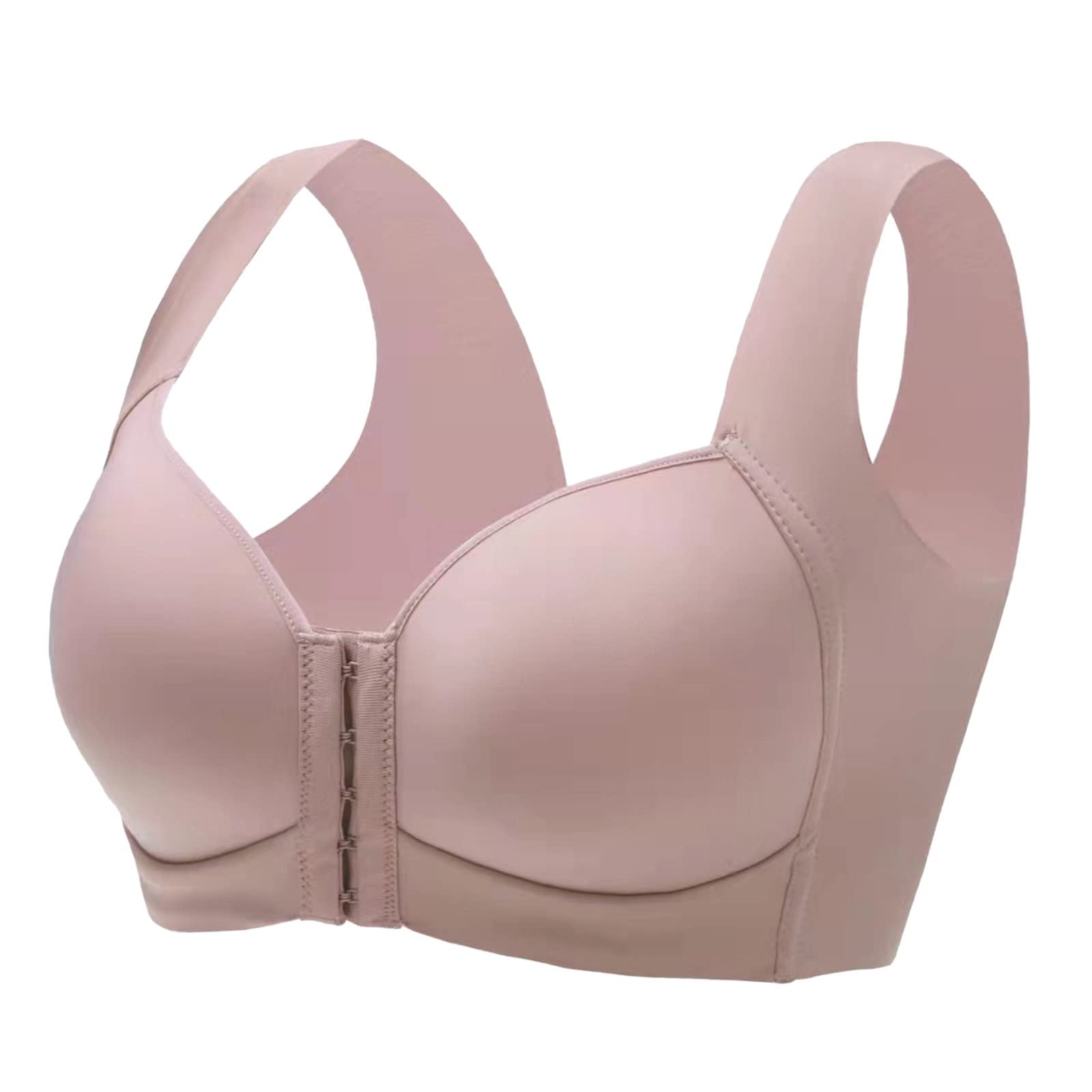 Wire-Free Sports Bras for Women - Plus Size Comfort Workout & Sleep Bra - High Support for Yoga, Running, Gym & Lounge