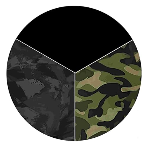 Black/ Green Camouflage/ Splinter