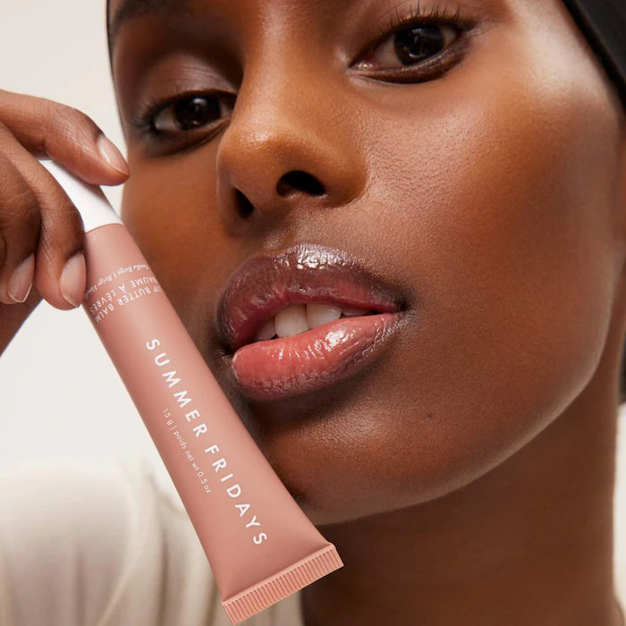 Summer Fridays Lip Butter Balm - Hydrating & Shining Lip Care for Dry Lips | All-Day Moisture, Nourishment & Glossy Finish | Perfect for Daily Use, Makeup Prep & On-the-Go Hydration