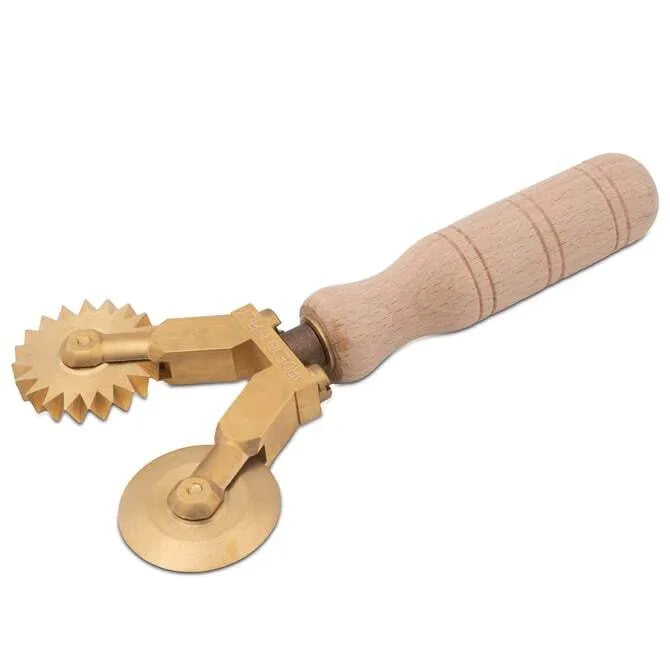 La Gondola Smooth/Fluted Combo Brass Cutter Wheel - Premium Metal Cutting Tool for DIY Projects and Home Improvement