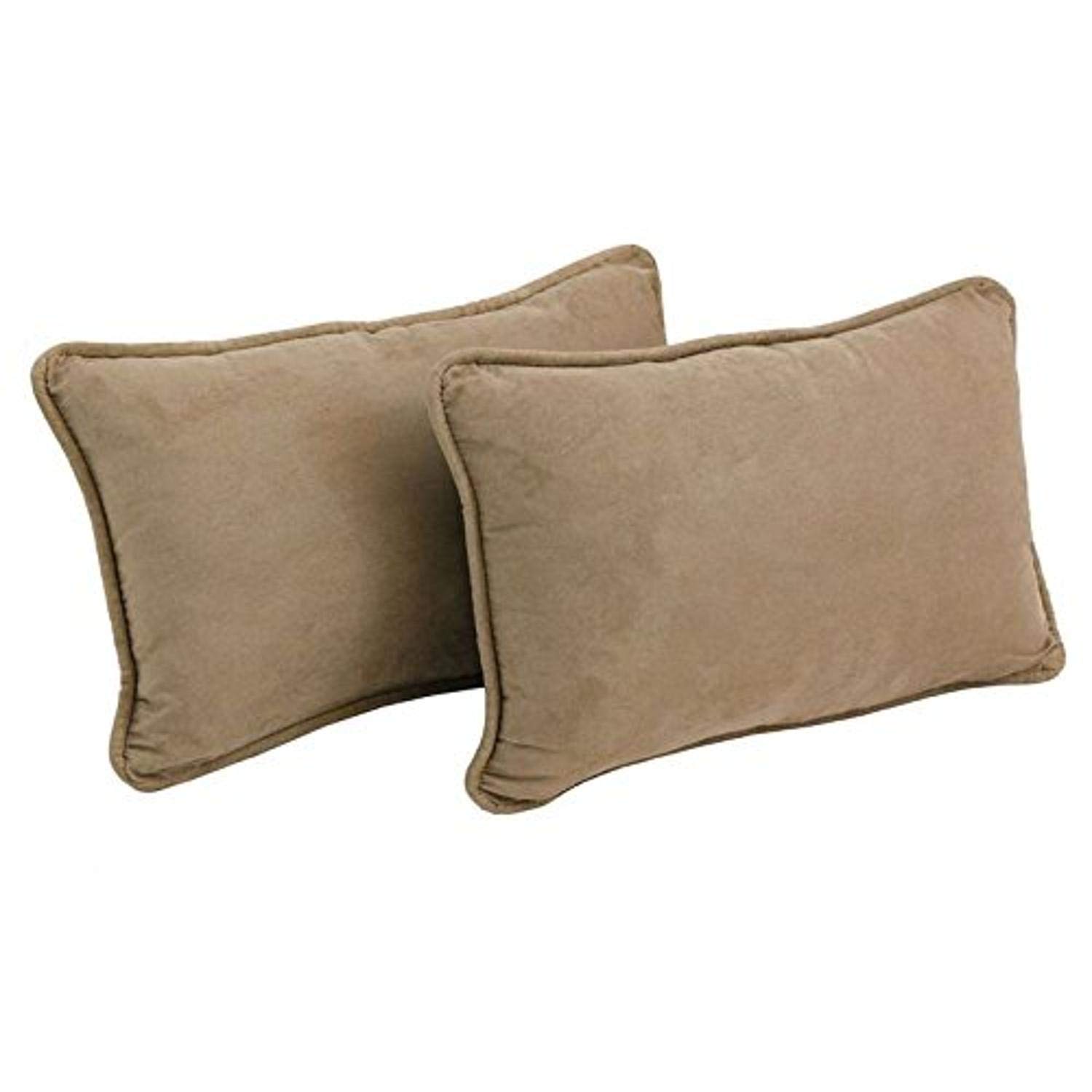 Premium Microsuede Throw Pillows Set of 2 (20