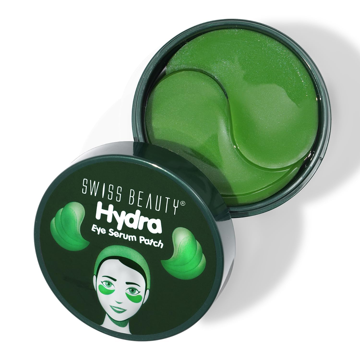 Swiss Beauty Hydra Anti-Wrinkle Eye Serum Patches - 60 Pcs for Dark Circles, Fine Lines & Wrinkles Treatment | Collagen & Aloe Vera Enriched | Perfect for Night Care & Travel Skincare Routine
