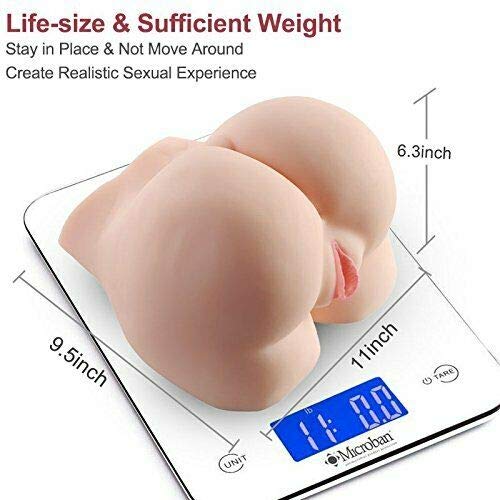 Realistic Life-Sized Male Masturbator Sex Toy - 3D Silicone Vagina & Anal Channel for Men | Perfect for Solo Pleasure & Couples Play | Discreet Home Use & Adult Entertainment